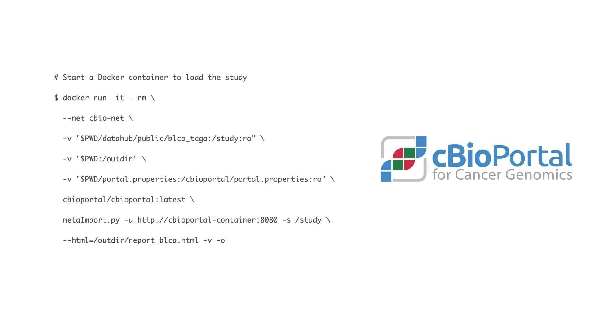 C Bio Portal data loading